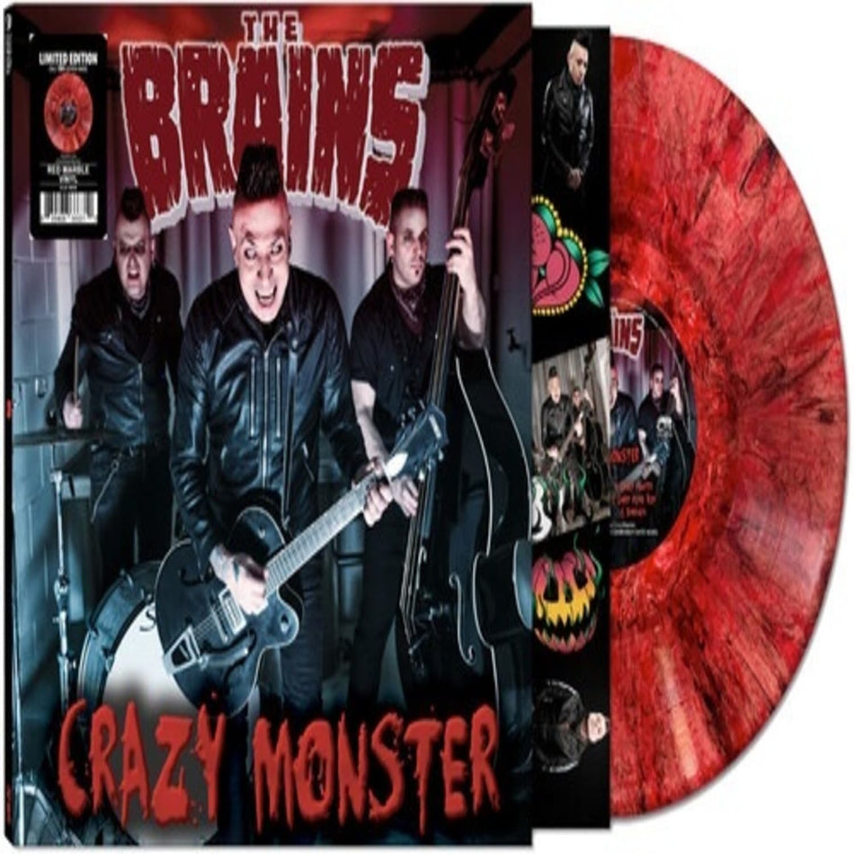 The Brains - Crazy Monster - (Limited Edition, Colored Vinyl, Red) - [Vinyl]