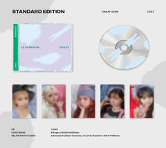 Le Sserafim - CRAZY (Standard Edition) - (Limited Edition, Photo / Photo Card, Lyric Book) - [CD5 Single]
