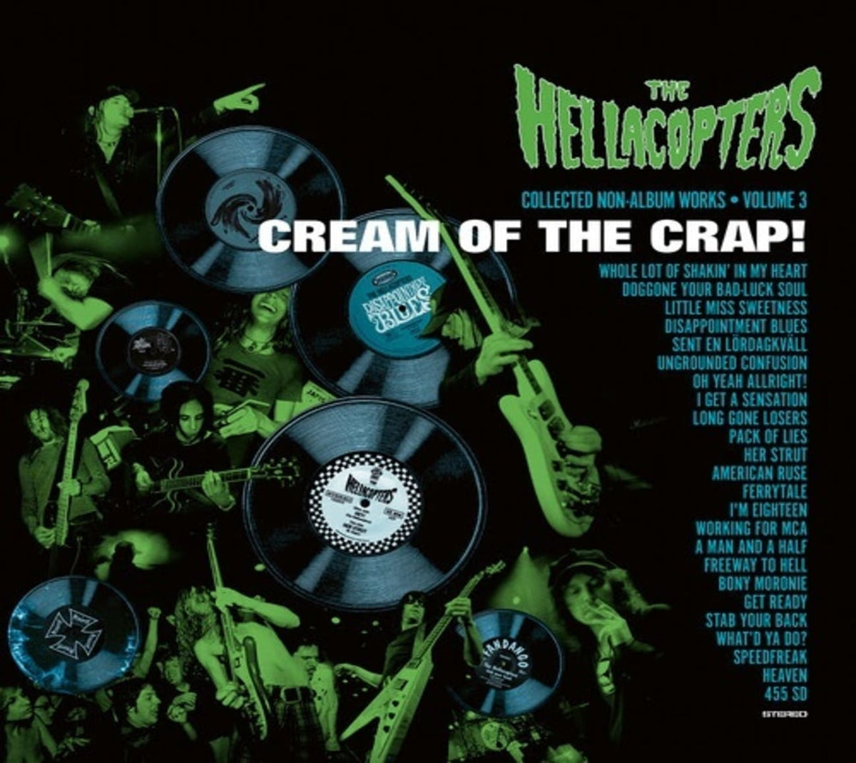 The Hellacopters - Cream Of The Crap! Collected Non-Album Works Vol. 3 - (Booklet, Jewel Case Packaging) - [CD]