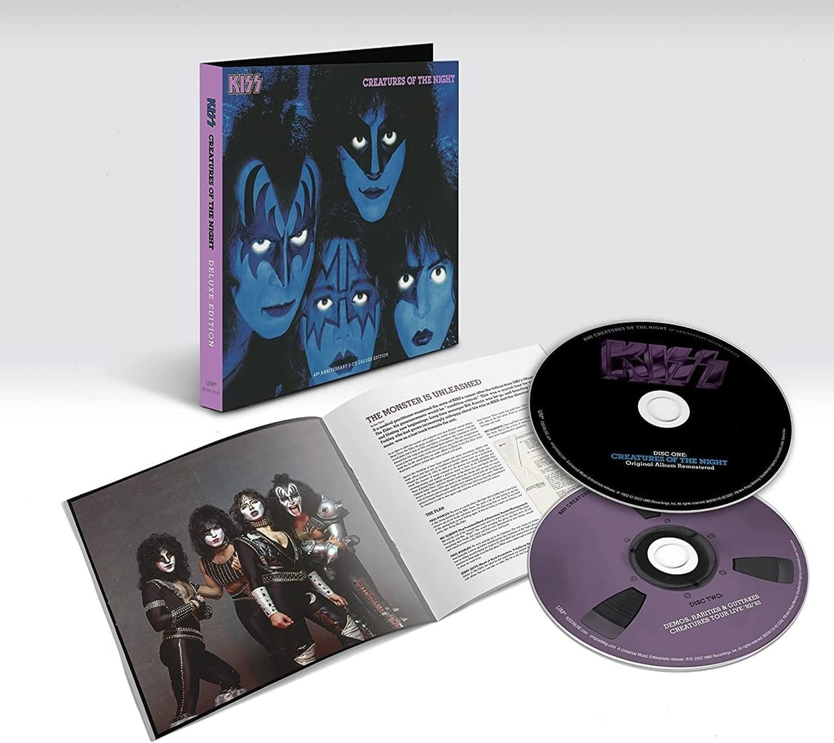 Kiss - Creatures Of The Night (40th Anniversary) [2 CD Deluxe Edition] - (Deluxe Edition, Anniversary Edition, Remastered) - [CD]