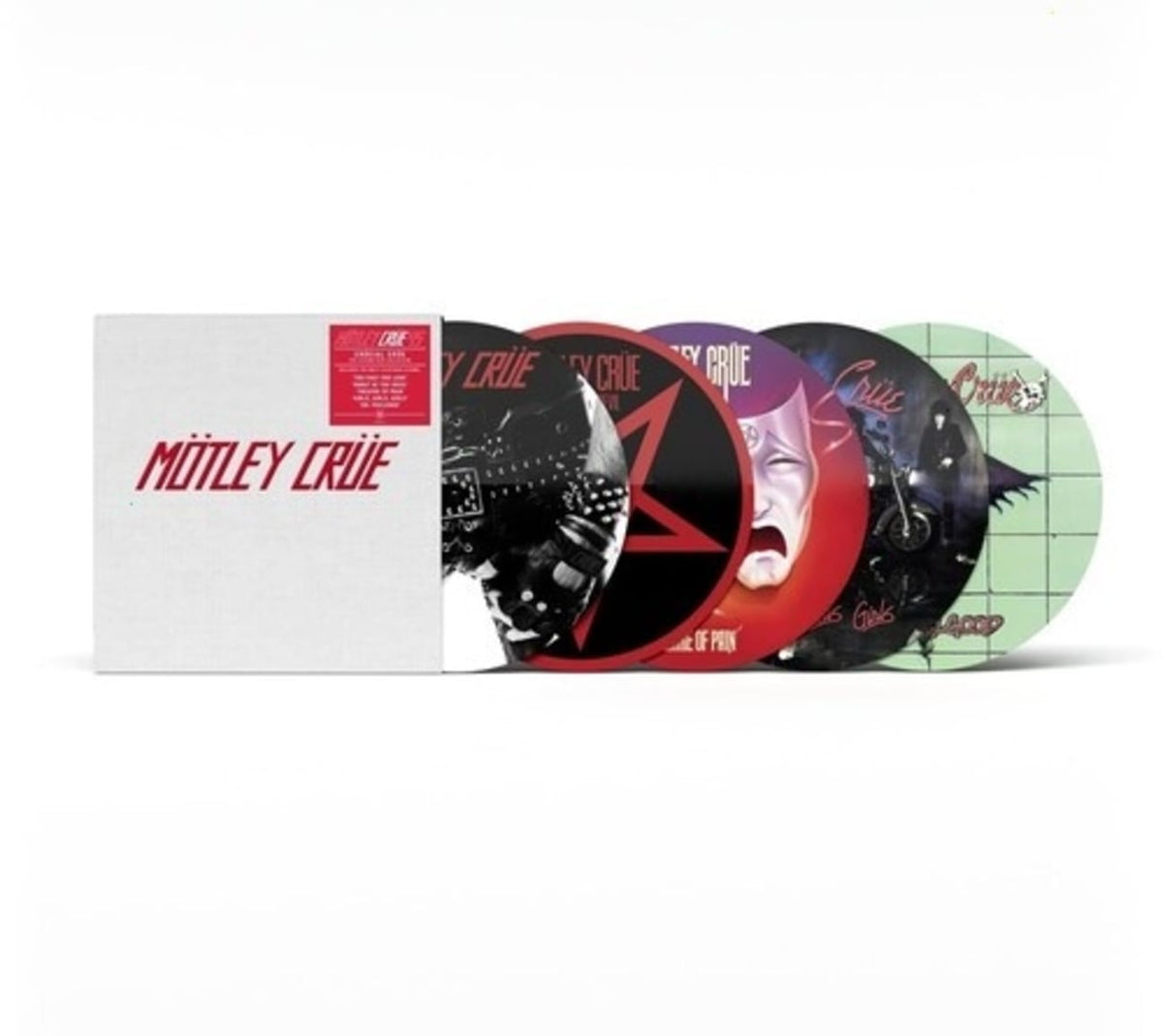 Motley Crue - Crucial Crue (45th Anniversary) [Explicit Content] - (Parental Advisory Explicit Lyrics, Deluxe Edition, Boxed Set, Hardback Slipcase) - [CD]