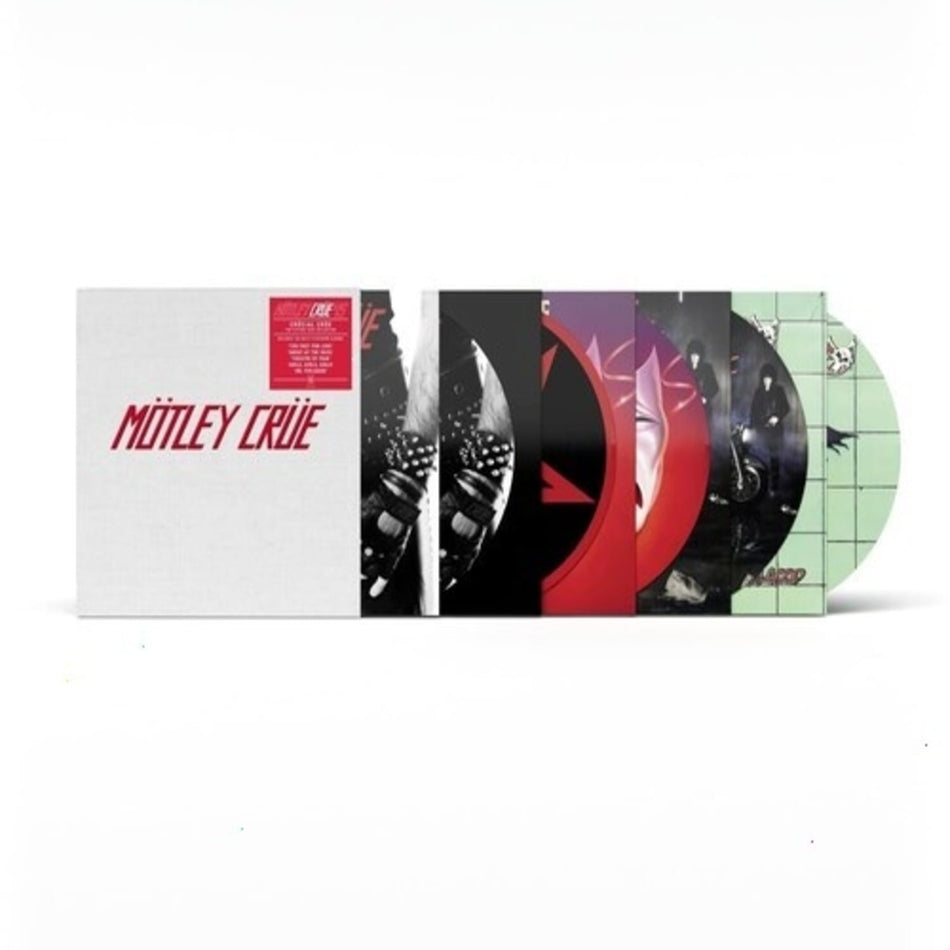 Motley Crue - Crucial Crue (45th Anniversary) [Explicit Content] - (Parental Advisory Explicit Lyrics, Deluxe Edition, Picture Disc , Boxed Set) - [Vinyl]