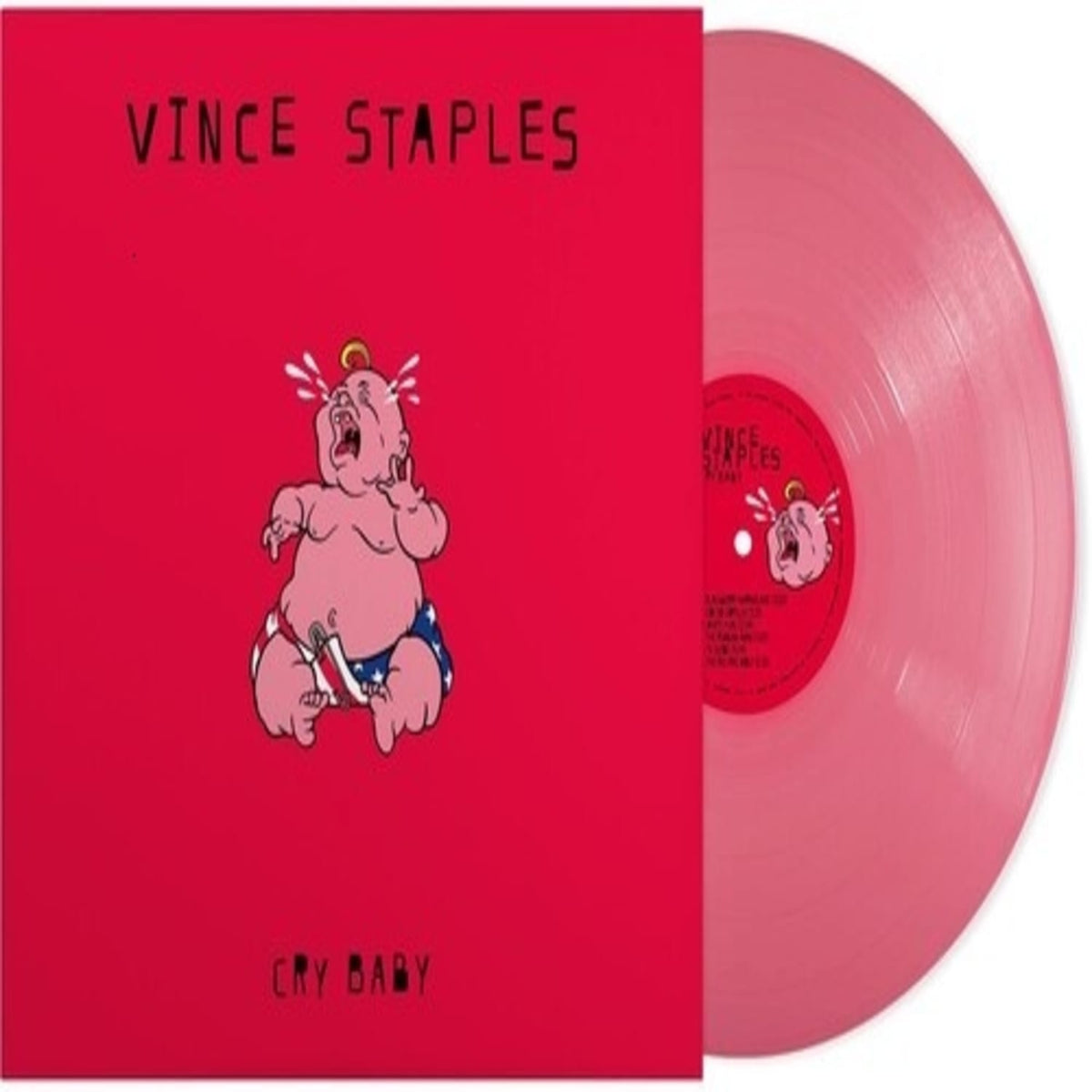 Vince Staples - Cry Baby [Explicit Content] - (Parental Advisory Explicit Lyrics, Colored , Pink, Bonus Track) - [Vinyl]