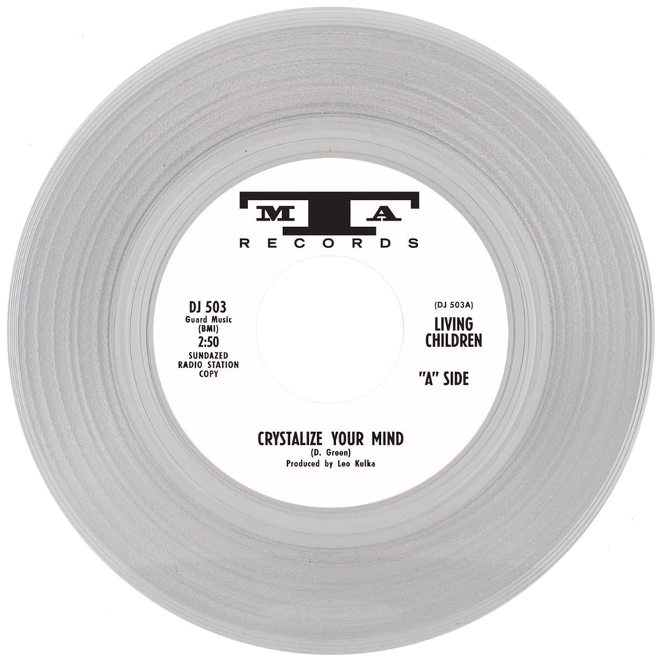 Living Children - CRYSTALIZE YOUR MIND / NOW IT'S OVER - [Vinyl]