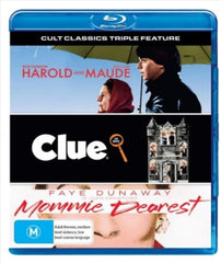 Cult Classics Triple Feature: Harold and Maude / Clue / Mommie Dearest - [Blu-ray]
