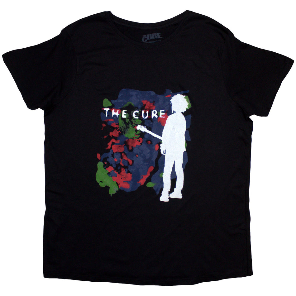 The Cure Ladies T-Shirt: Boys Don't Cry (Black)