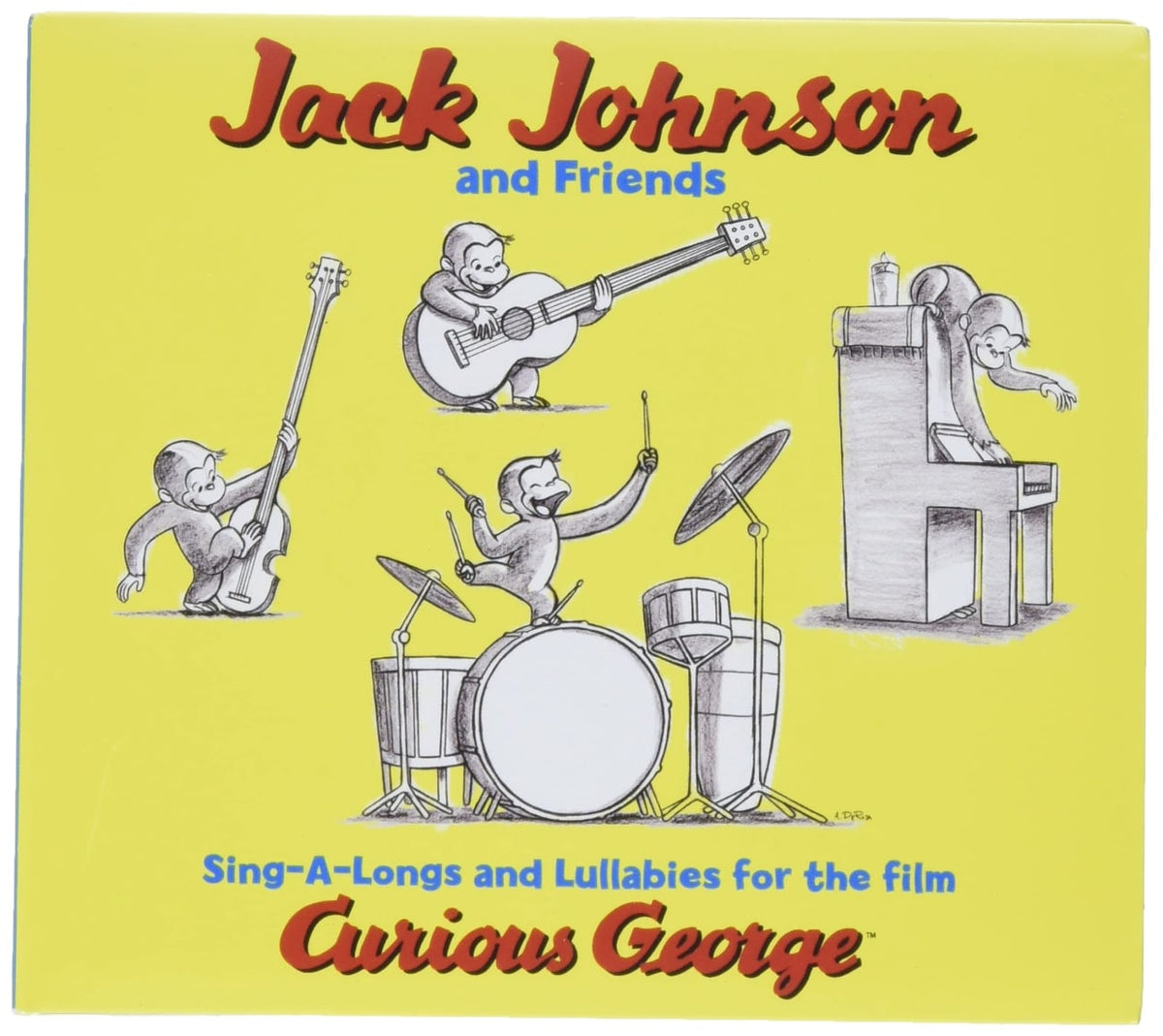 Jack Johnson - Sing-A-Long & Lullabies for Curious George (Original Soundtrack) - [CD]