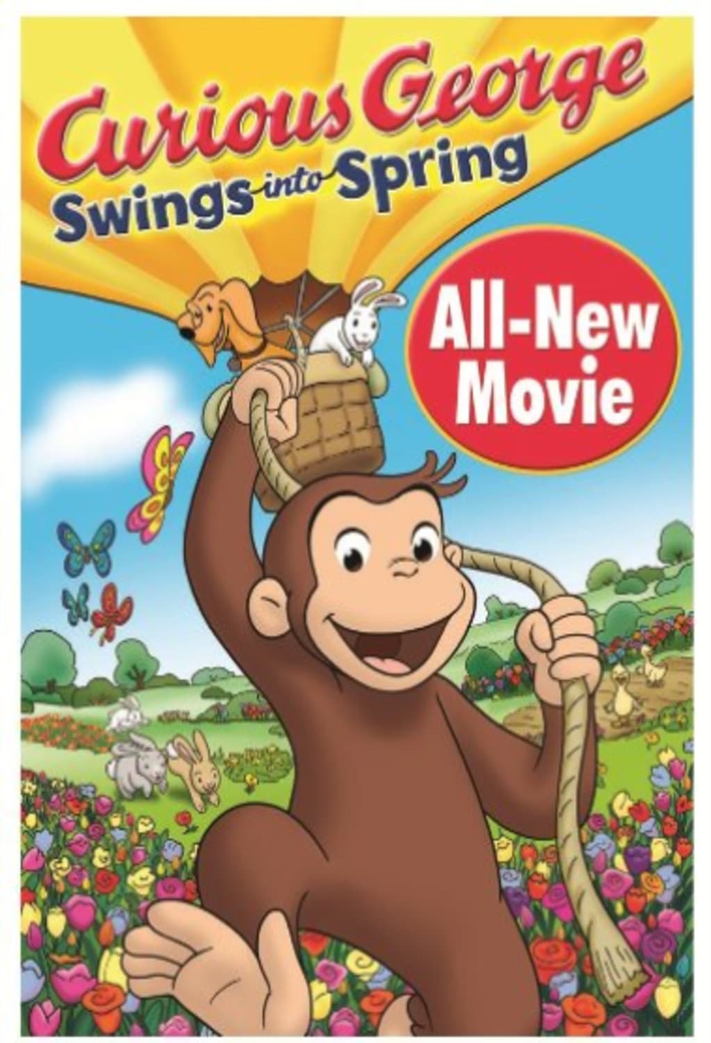 CURIOUS GEORGE: SWINGS INTO SPRING - [DVD]