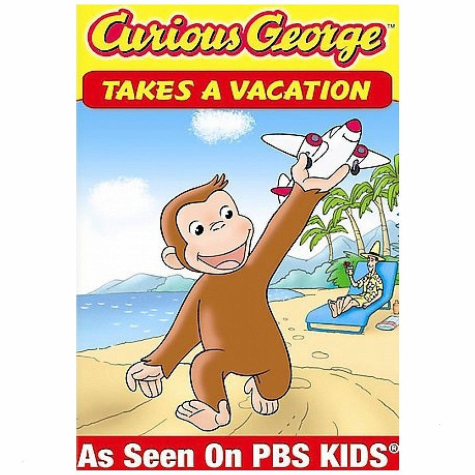CURIOUS GEORGE - TAKES A VACATION & DISCOVERS NEW THINGS - [DVD]