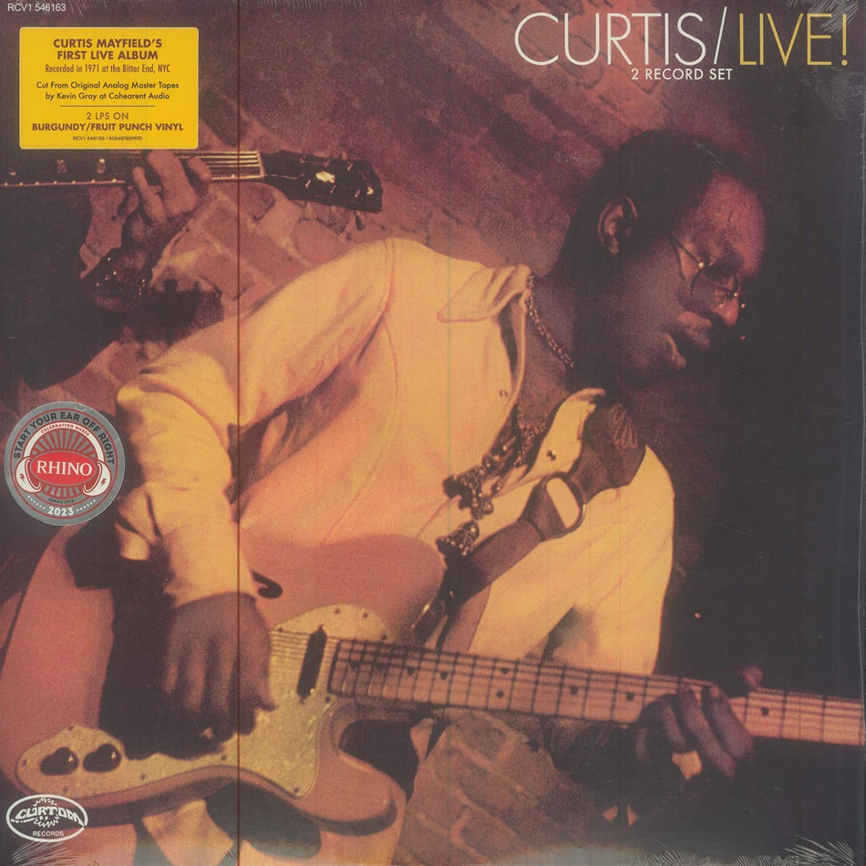 Curtis Mayfield - Curtis / Live! (syeor) - (Colour Vinyl)