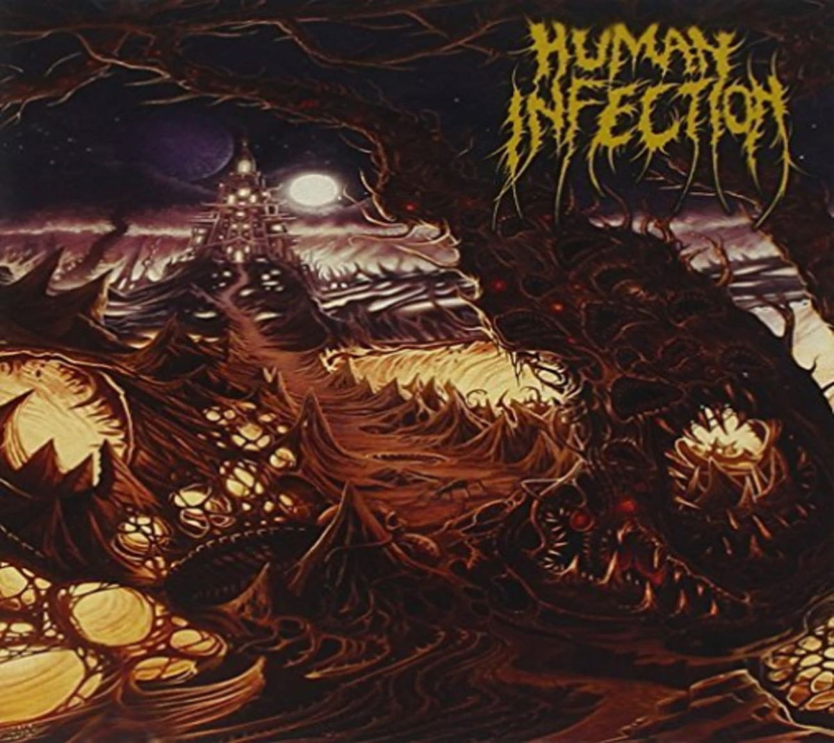 Human Infection - CURVATURES IN TIME - [CD]