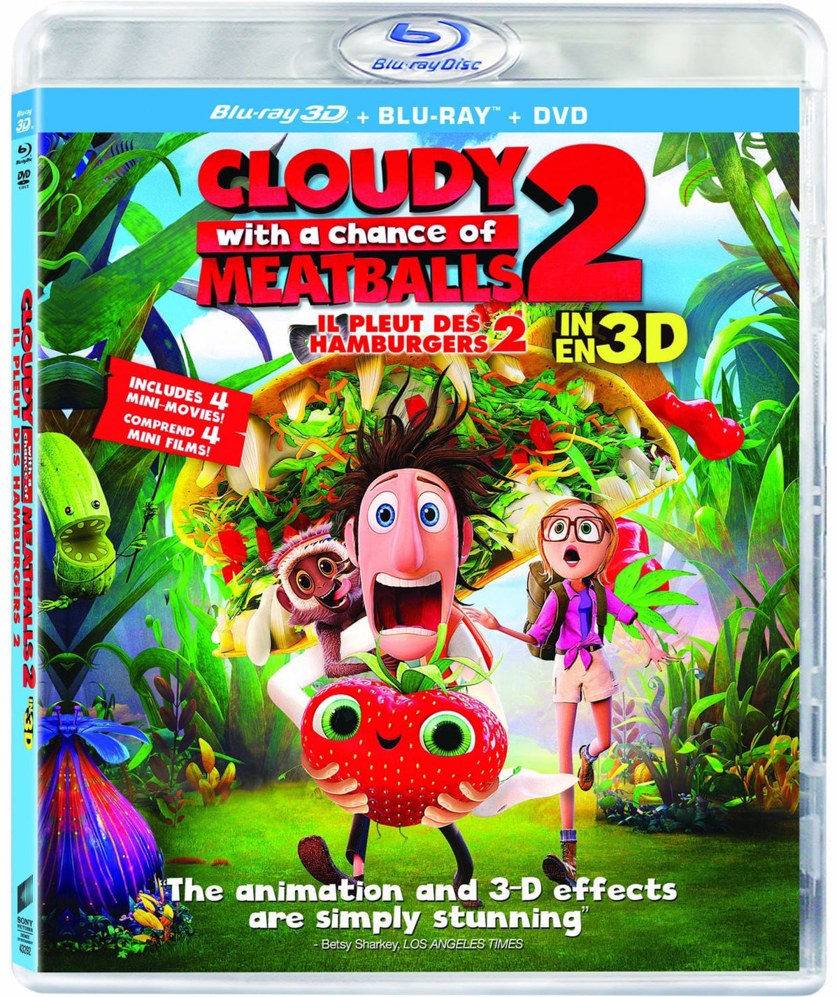 Cloudy with a Chance of Meatballs 2 - 3D [Blu-ray] (Bilingual) - [Blu-ray]
