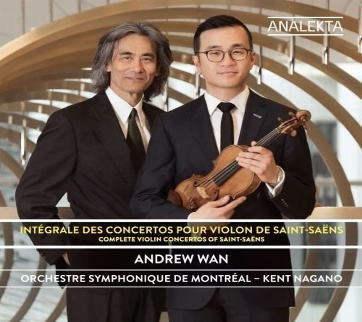 SAINT-SAENS / MONTREAL SYMPHONY ORCHESTRA / NAGANO - Complete Violin Concertos - [CD]