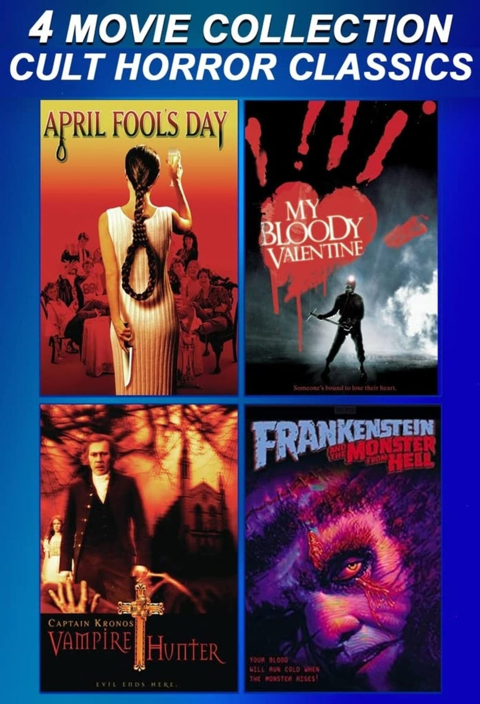 Cult Horror Classics 4-Movie Collection - (Boxed Set) - [DVD]
