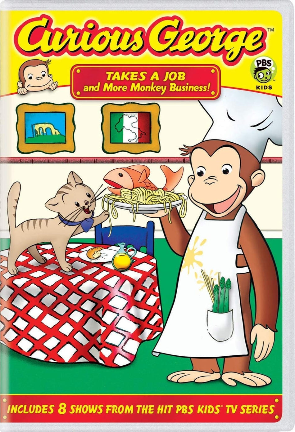Curious George Takes a Job and More Monkey Business - [DVD]