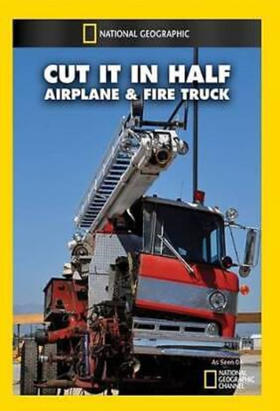 Cut It in Half: Airplane and Fire Truck - (NTSC Format) - [DVD]