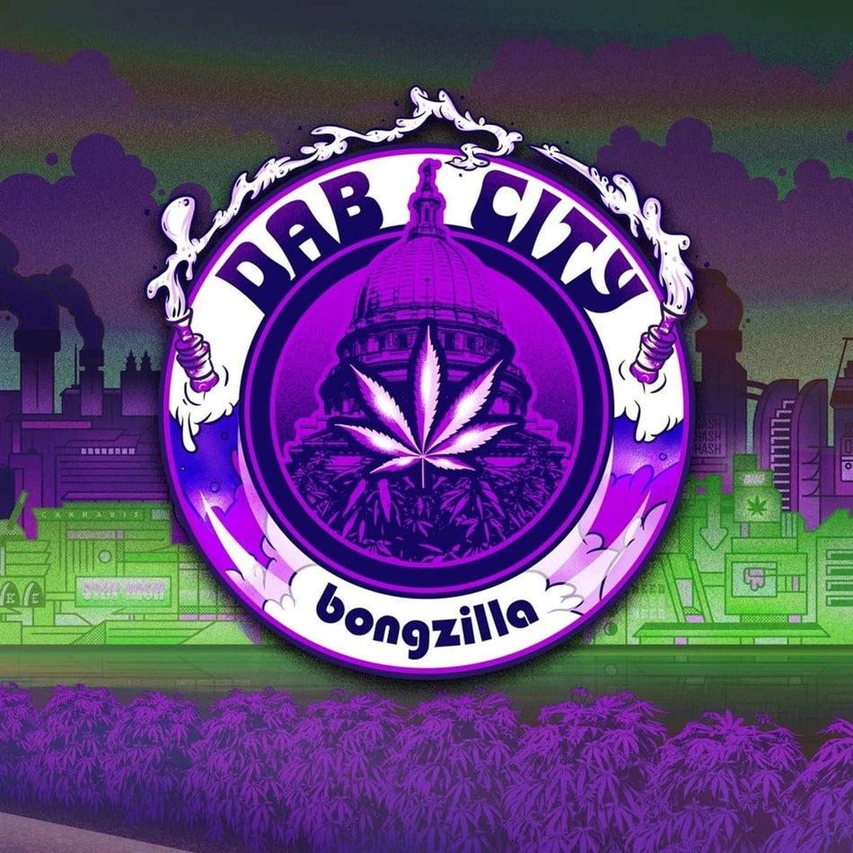 Bongzilla - Dab City - Limited White, Green & Purple Colored - [Vinyl]