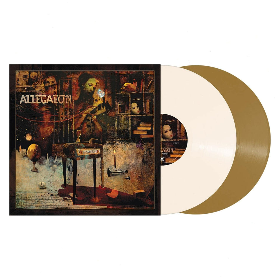Allegaeon - Damnum - (Colored Vinyl, Gold, White) - [Vinyl]