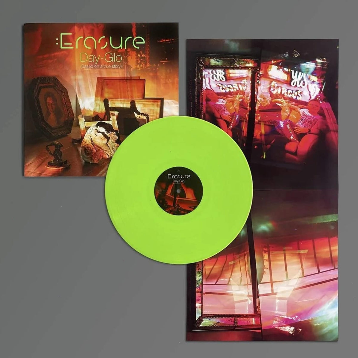 Erasure - Day-Glo (Based On A True Story) - (Limited Edition, Colored Vinyl, Green) - [Vinyl]