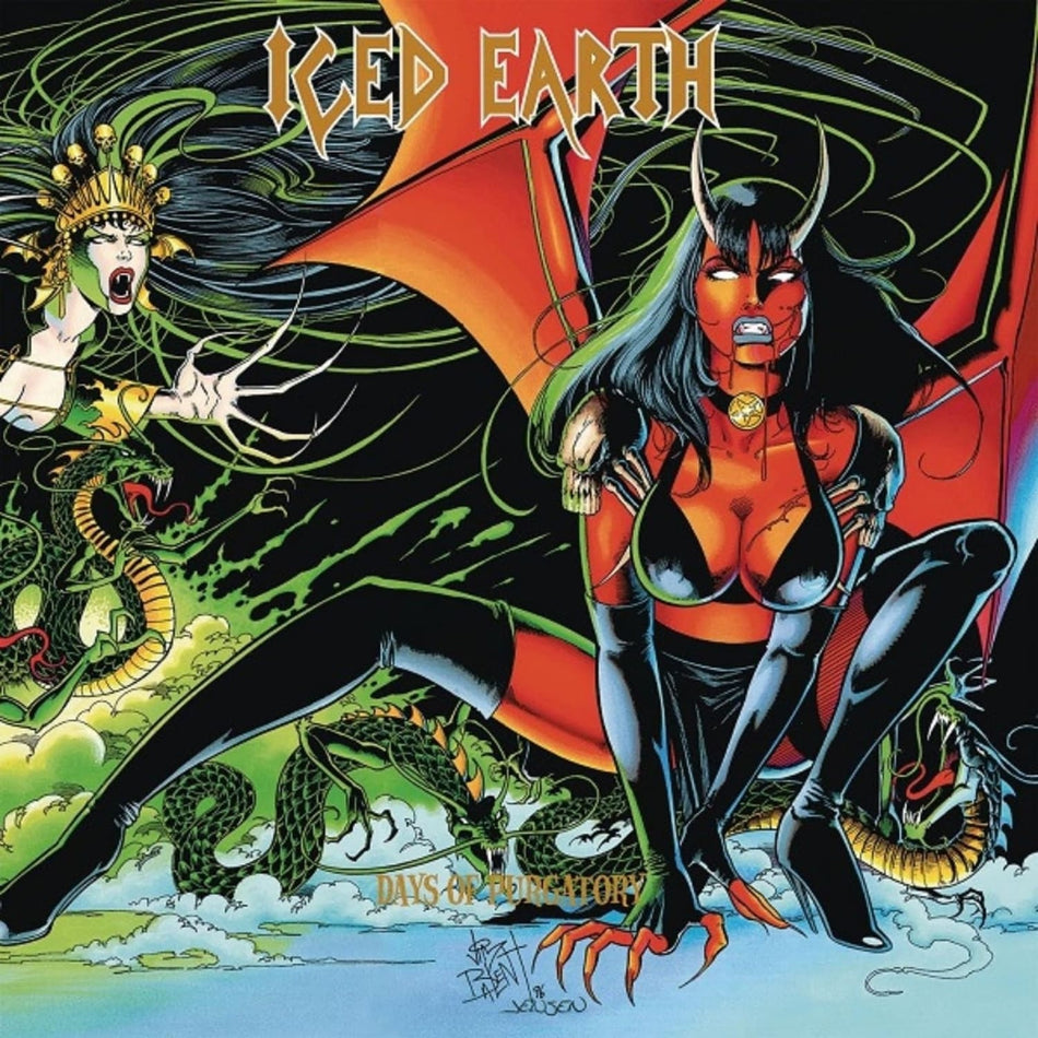 Iced Earth - Days Of Purgatory - (Limited Edition, Deluxe Edition, Colored Vinyl, Gold, Silver) - [Vinyl]