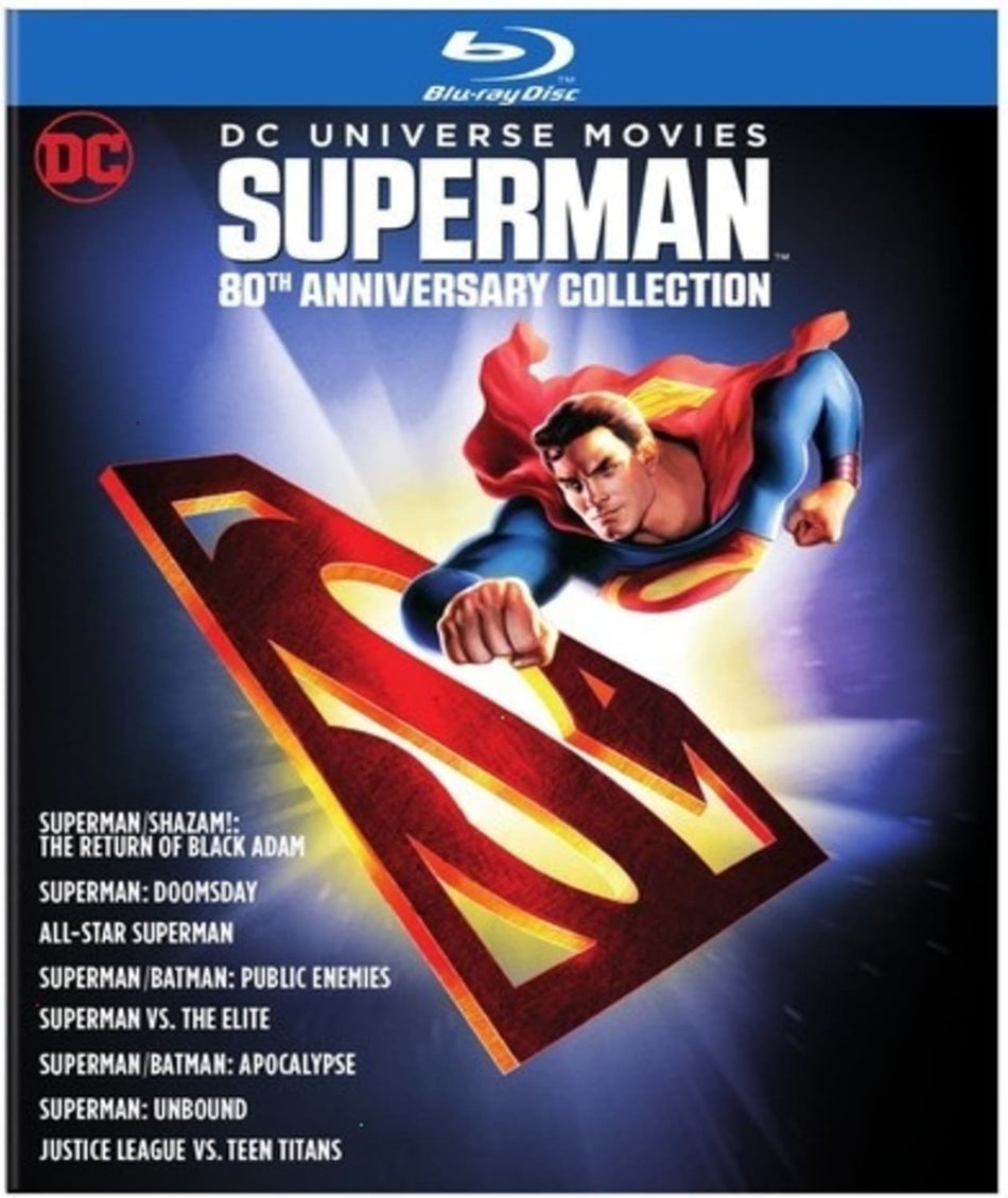 Superman: 80th Anniversary Collection (DC Universe Movies) - [Blu-ray]