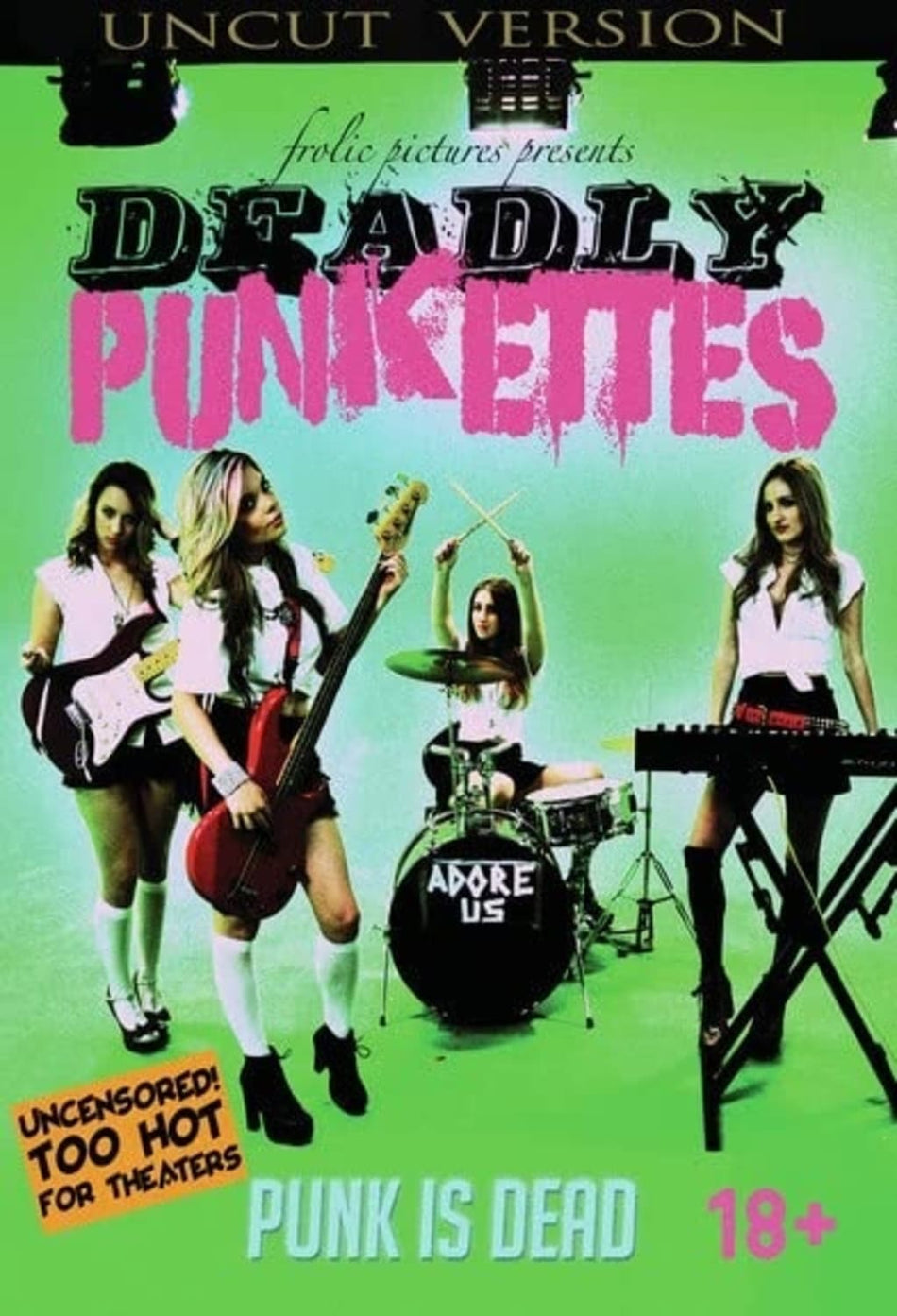 Deadly Punkettes Uncut - [DVD]