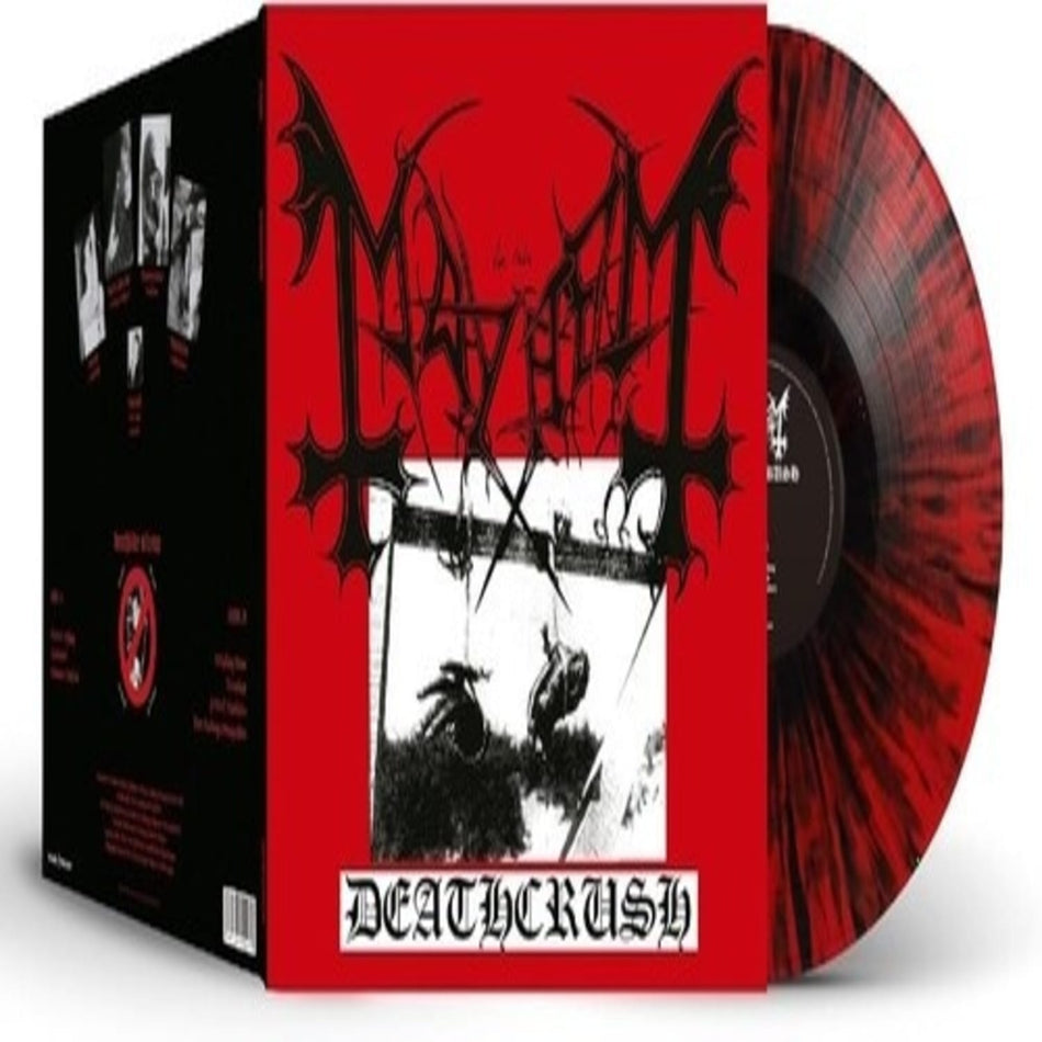 Mayhem - Deathcrush - Black & Red Splatter - [Vinyl]