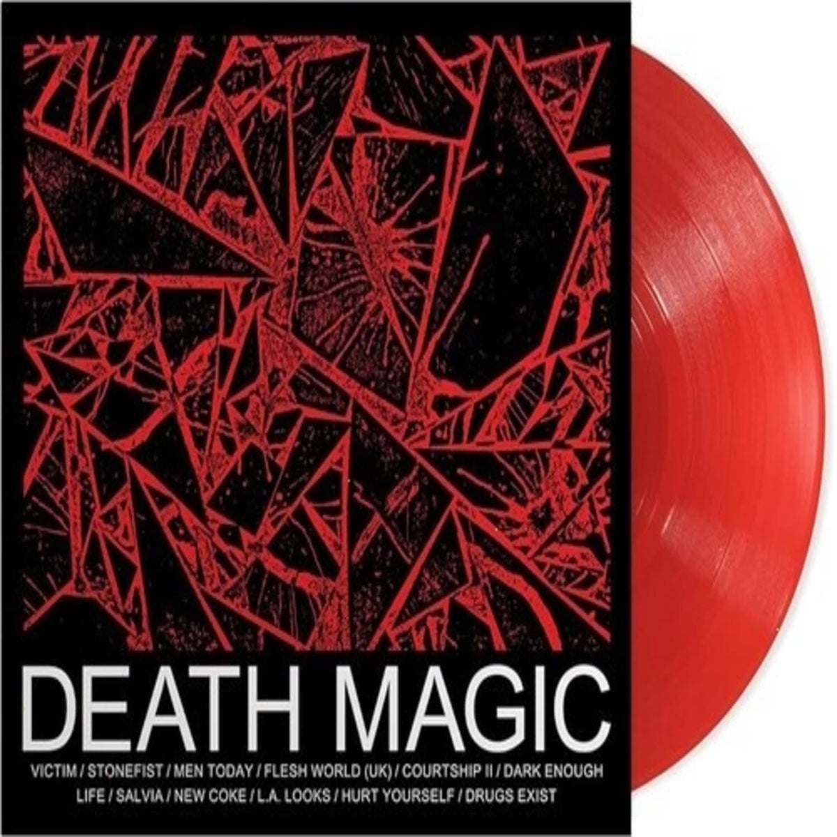 HEALTH - DEATH MAGIC - (Limited Edition, Clear Vinyl, Red, Anniversary Edition) - [Vinyl]