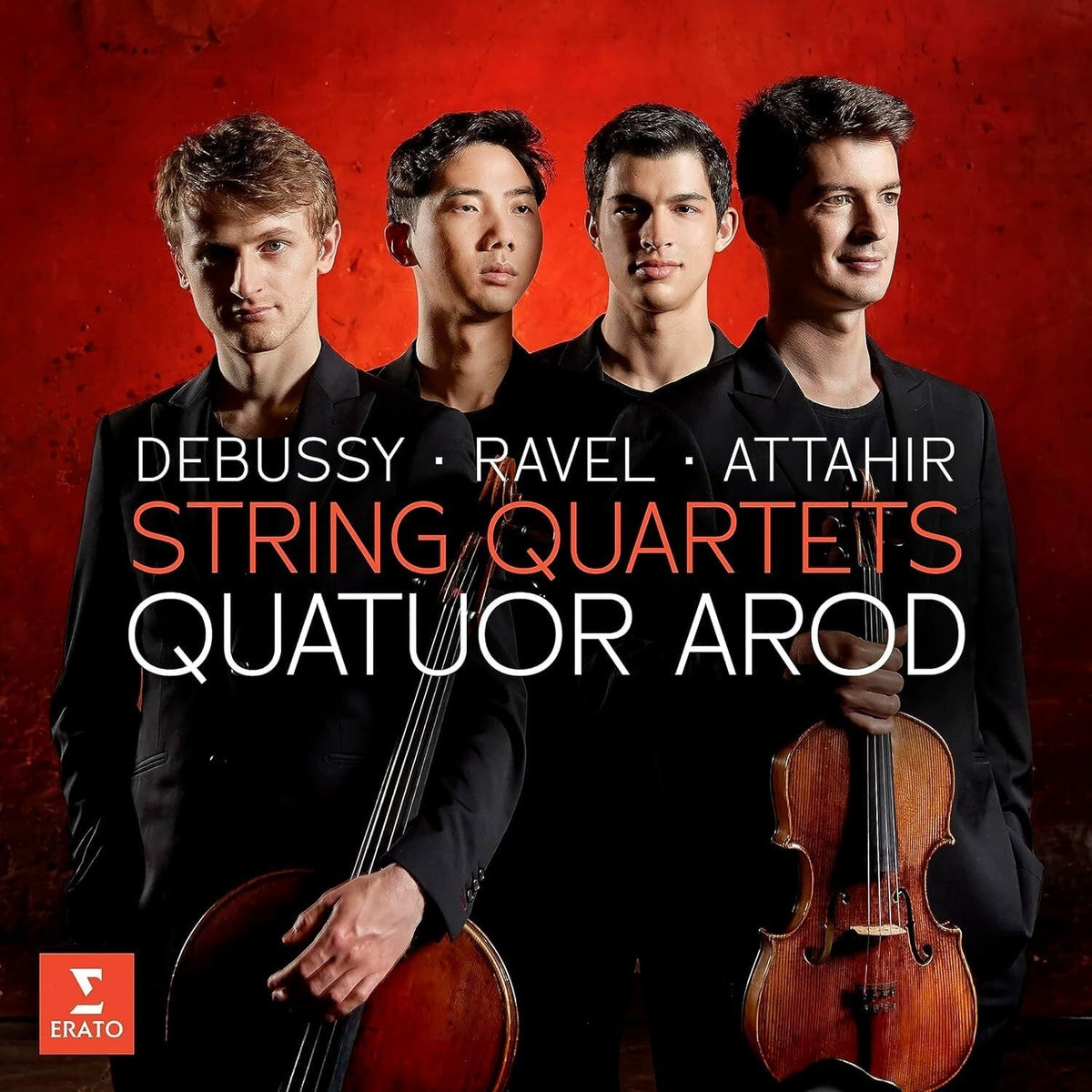 Quatuor Arod - Debussy, Ravel, Attahr: String Quartets - [CD]