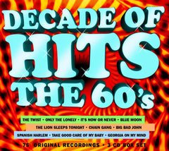 Various Artists - Decade of Hits: The 60's / Various - [CD]
