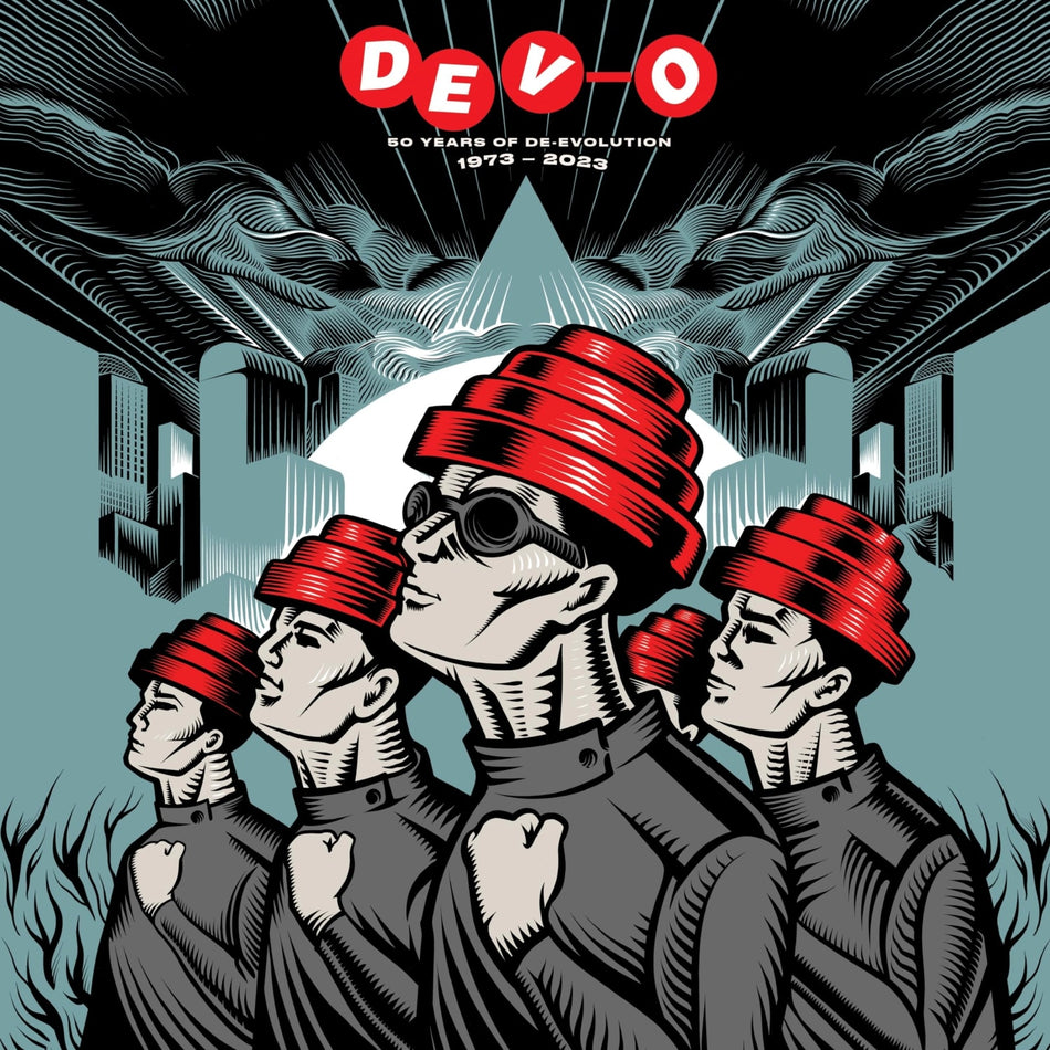 Devo - 50 Years Of De-evolution 1973-2023 (Rocktober) - (Colored Vinyl, Red, Blue) - [Vinyl]