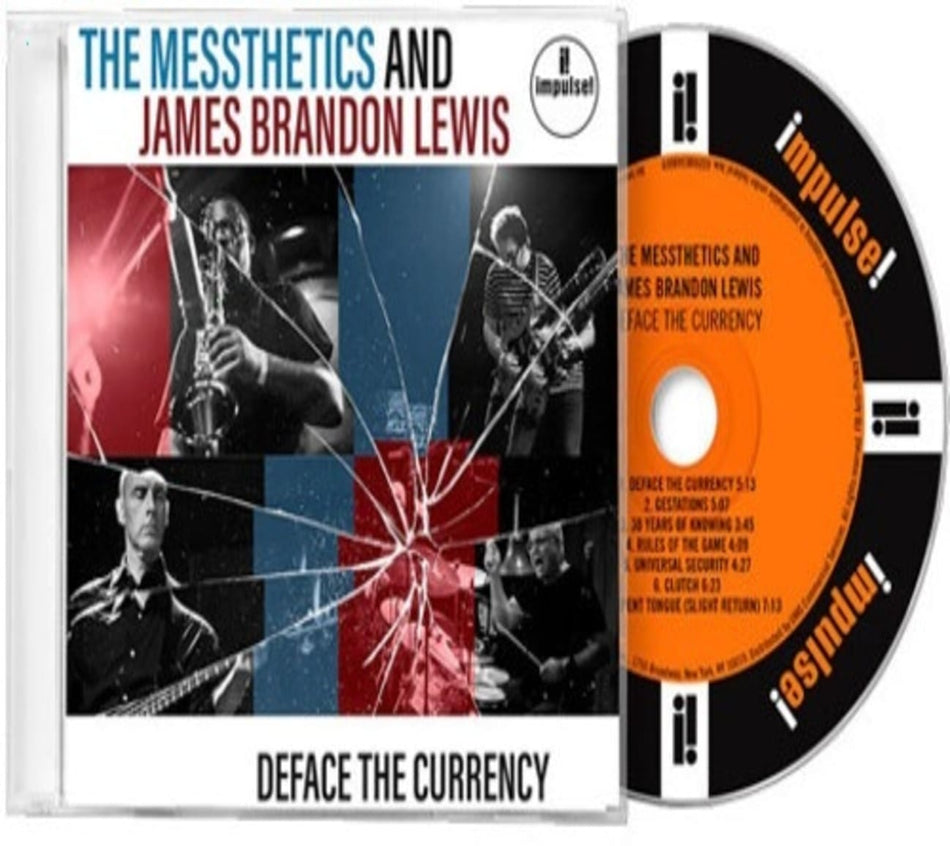 The Messthetics & James Brandon Lewis - Deface The Currency - [CD]