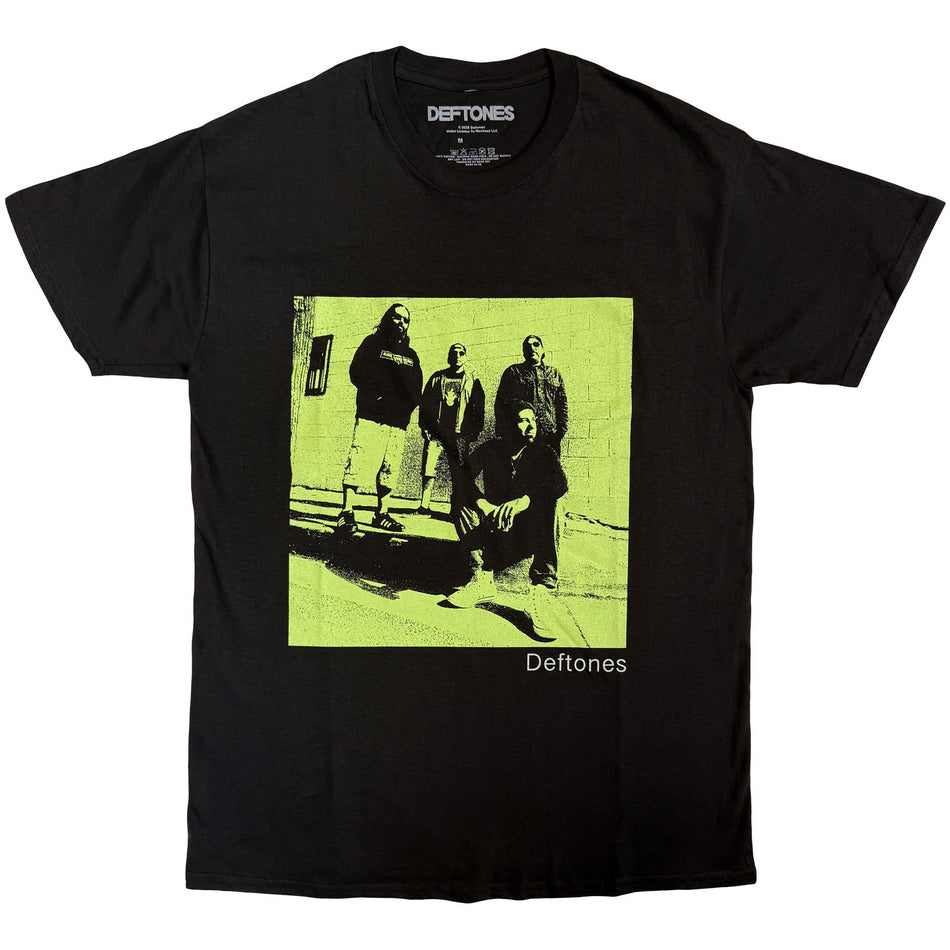 Deftones Unisex T-Shirt: Green Photo (Black)