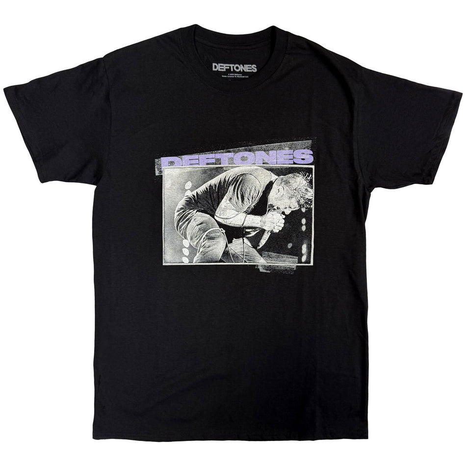 Deftones Unisex T-Shirt: Chino Live Photo (Black)
