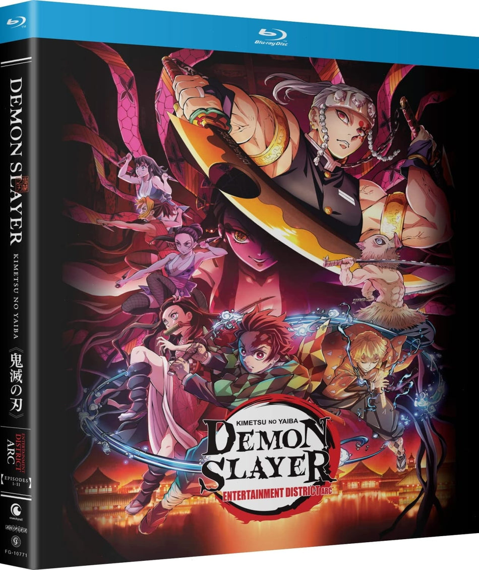 Demon Slayer: Kimetsu No Yaiba: Entertainment District Arc - (Subtitled, 3 Pack) - [Blu-ray]