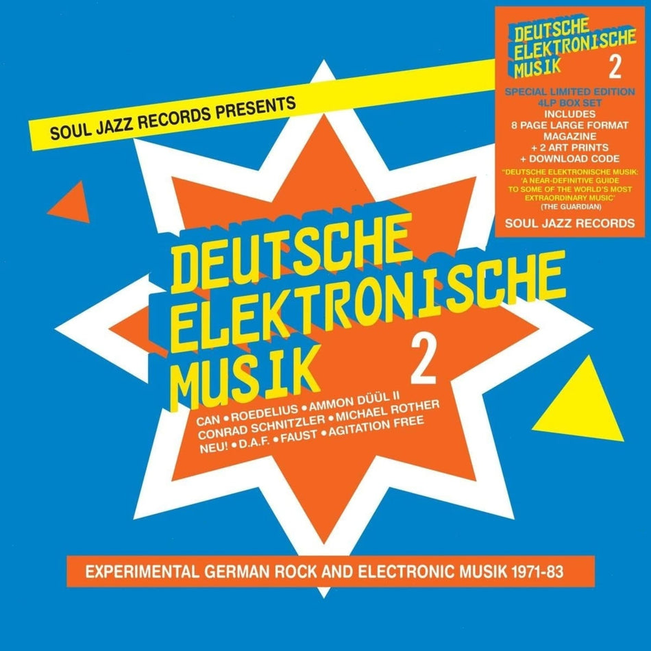Soul Jazz Records Presents - Deutsche Elektronische Musik - (Oversize Item Split, Limited Edition, Deluxe Edition, Boxed Set, Digital Download Card) - [Vinyl]