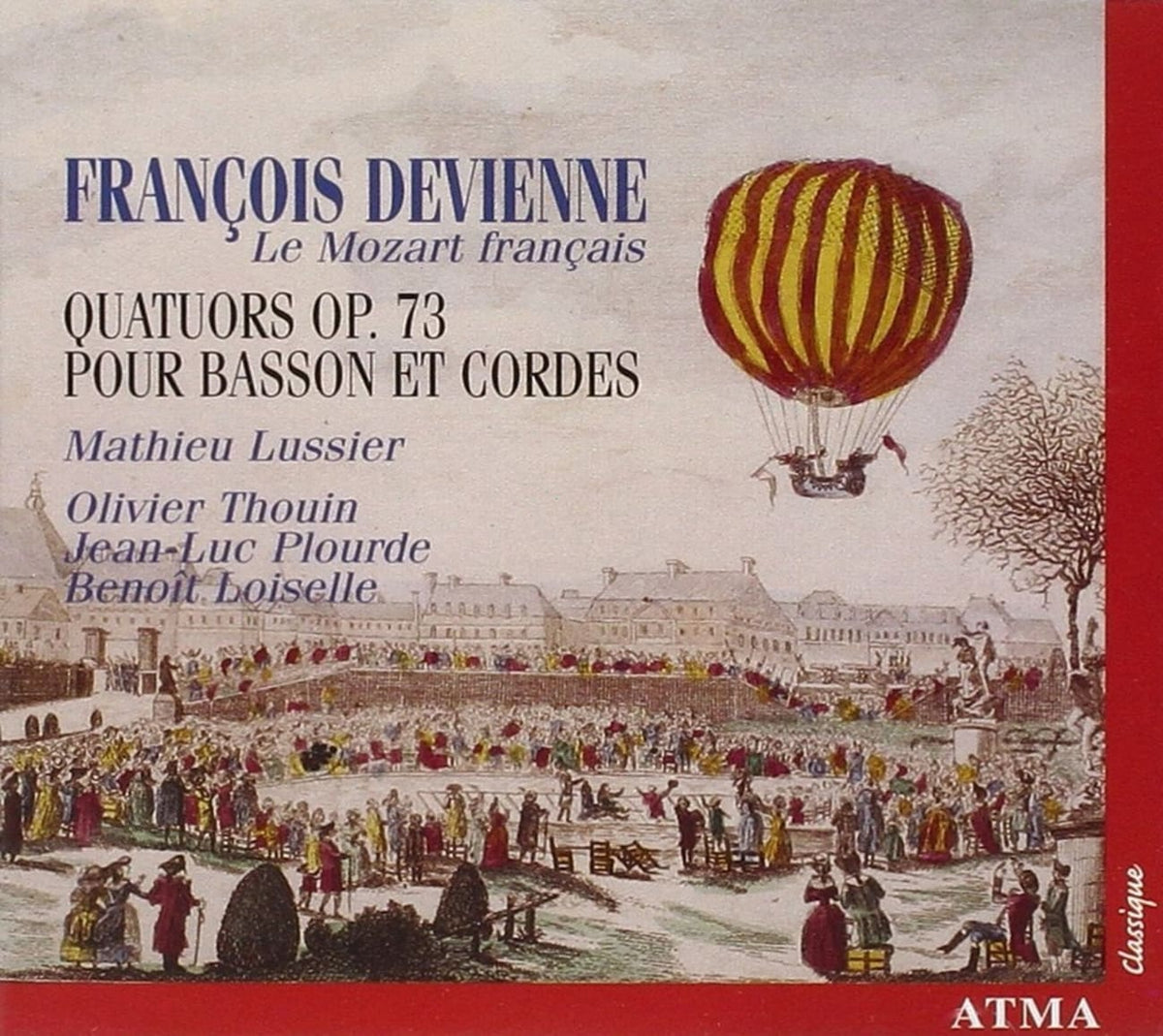 FranÃ§ois Devienne - Fran?ois - FRAN?OIS : BASSOON QUARTETS - [CD]
