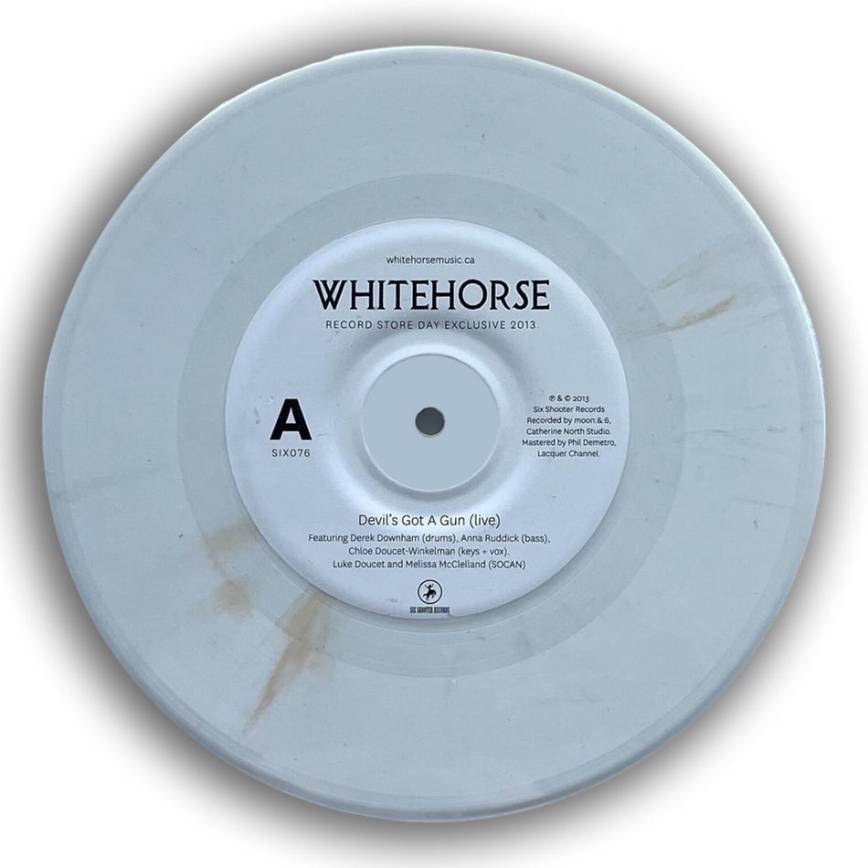 Whitehorse - DEVIL'S GOT A GUN LIVE [7'' - [Vinyl]