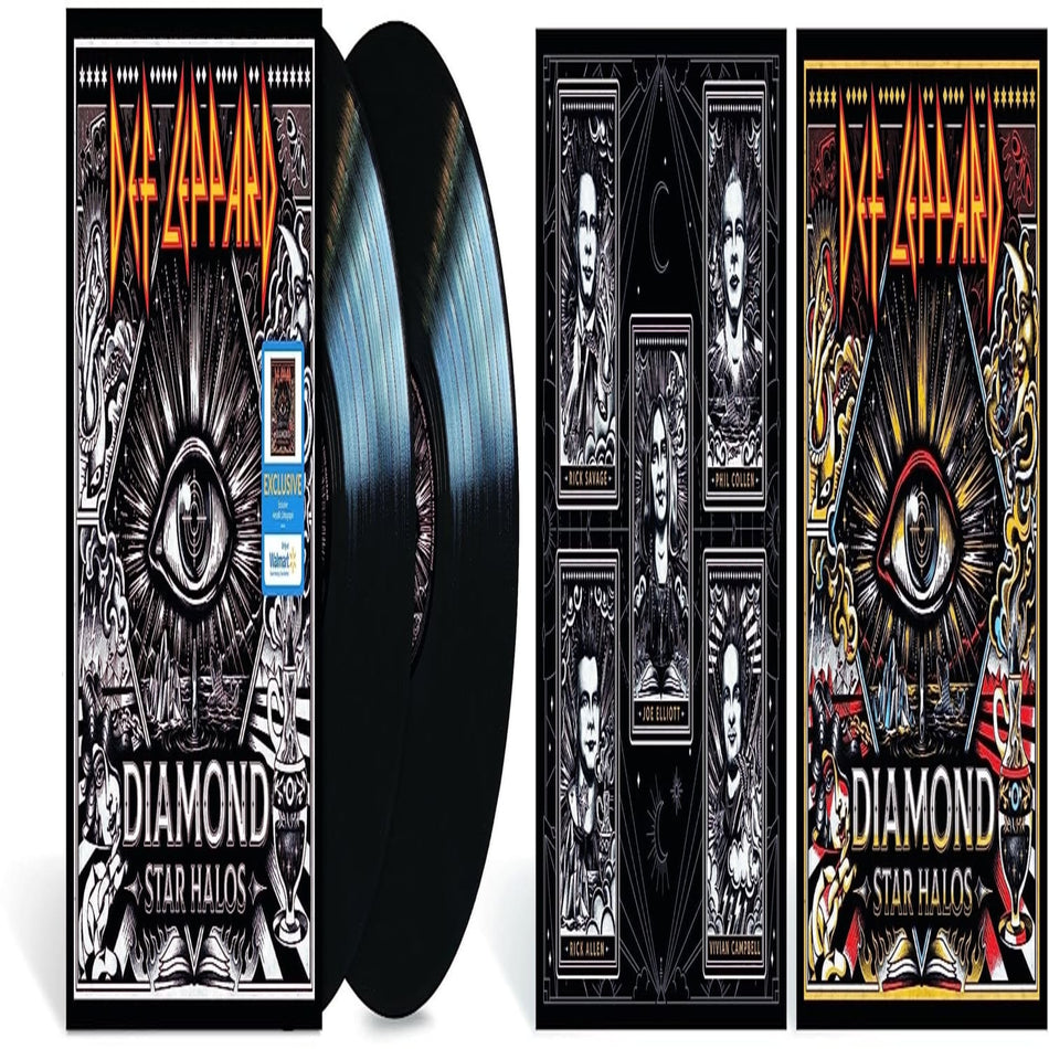 Def Leppard - Diamond Star Halos (Metallic Lithograph) - (Limited Edition, Lithograph, Sticker) - [Vinyl]