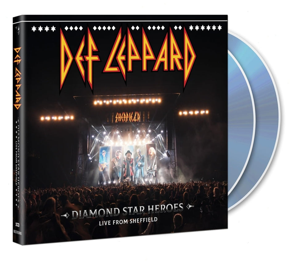 Def Leppard - Diamond Star Heroes: Live From Sheffield - (Limited Edition, Booklet, Digipack Packaging) - [CD]