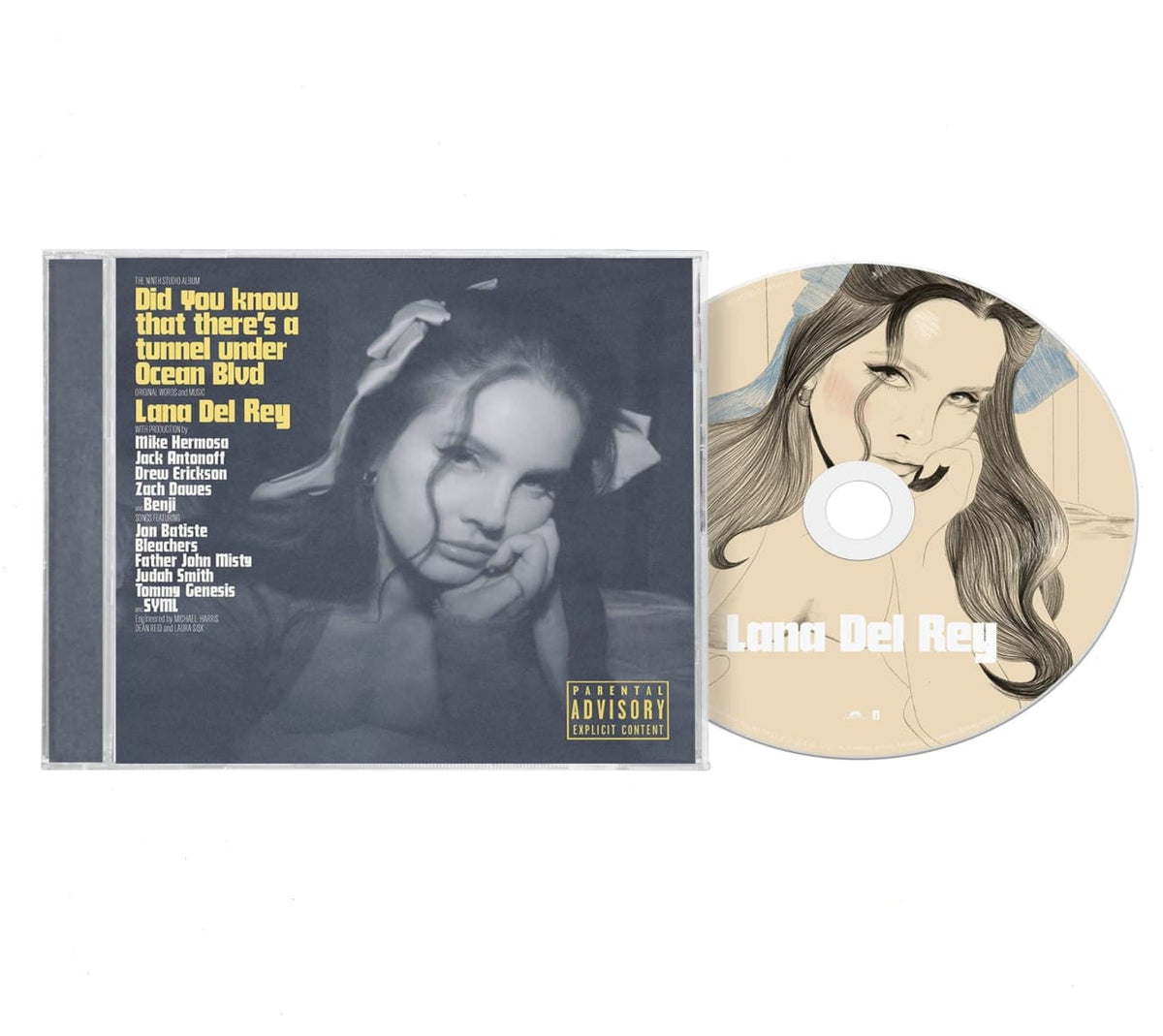 Lana Del Rey - Did You Know That There's A Tunnel Under Ocean Blvd [Explicit Content] - (Parental Advisory Explicit Lyrics) - [CD]