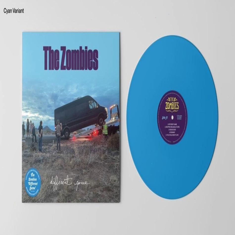 The Zombies - Different Game - (Indie Exclusive, Colored Vinyl, Blue) - [Vinyl]