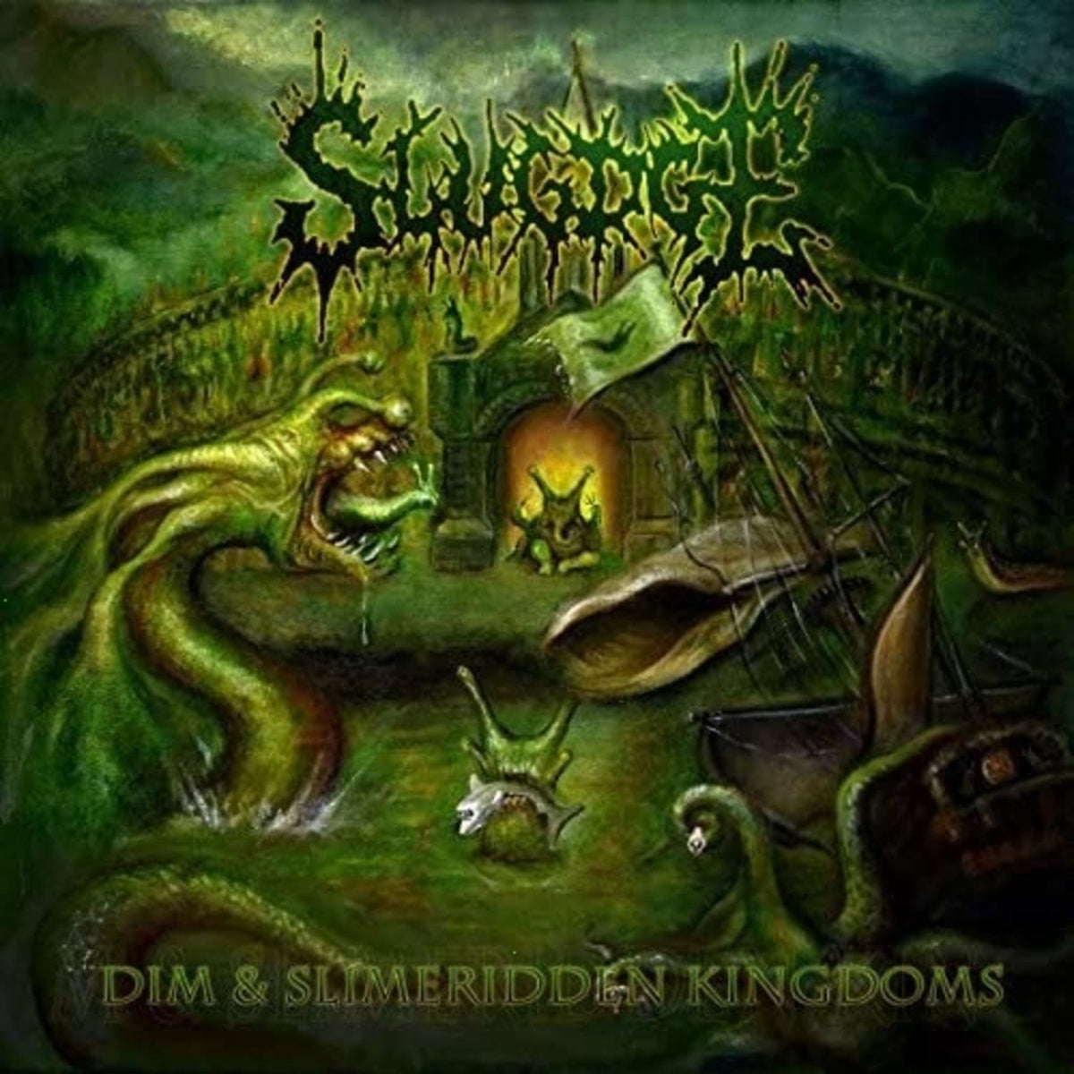 Slugdge - Dim And Slimeridden Kingdoms - (Colored ) - [Vinyl]