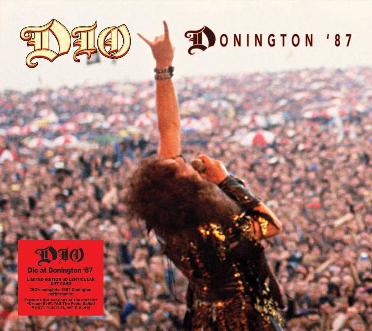 Dio - Dio At Donington '87 - (Limited Edition, Digipack Packaging, Lenticular Cover) - [CD]