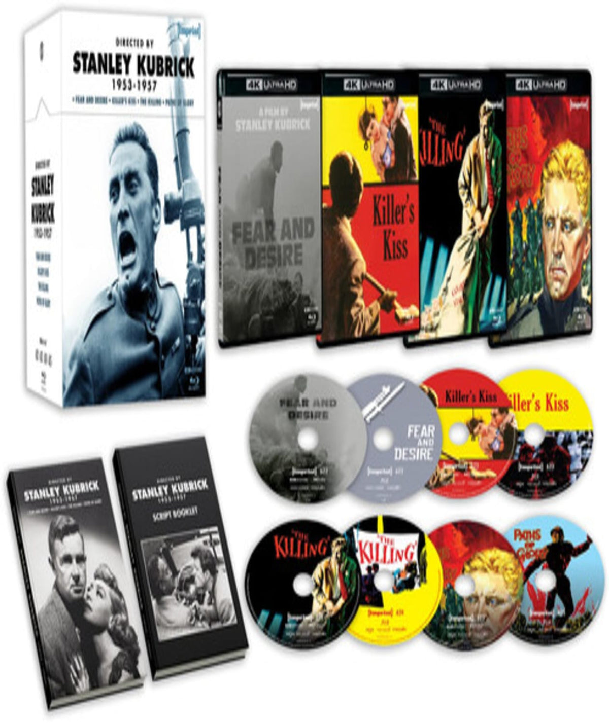 Directed by Stanley Kubrick (1953-1957) [Import] - [4K UHD + Blu-ray]