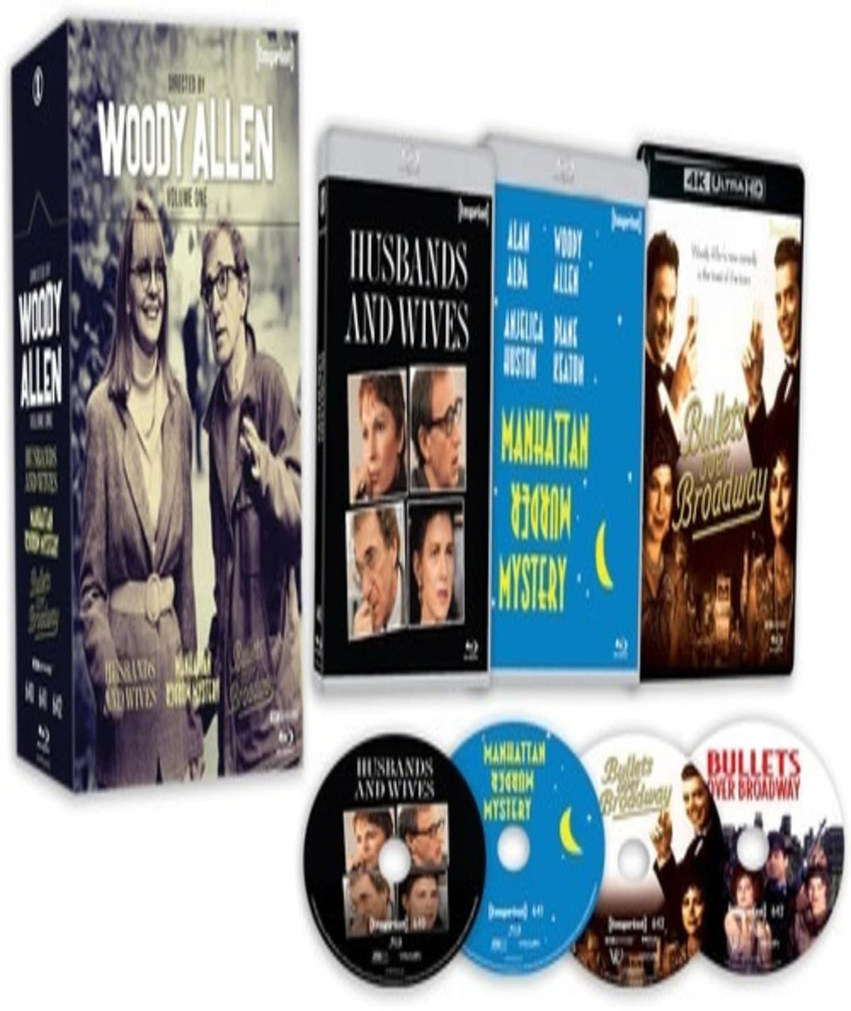 Directed By Woody Allen: Volume One (1992-1994) - All-Region UHD & Blu-Ray Boxset [Import] - [4K UHD + Blu-ray]