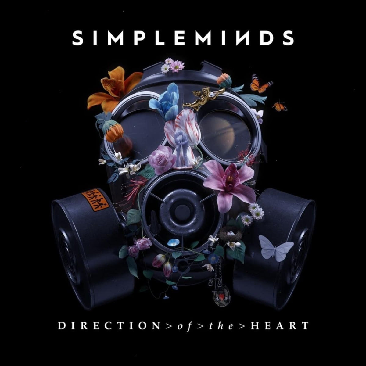 Simple Minds - Direction Of The Heart - (Indie Exclusive, Clear , Orange) - [Vinyl]