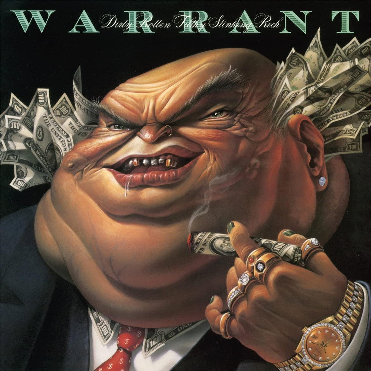 Warrant - Dirty Rotten Filthy Stinking Rich - Limited 180-Gram Crystal Clear - [Vinyl]