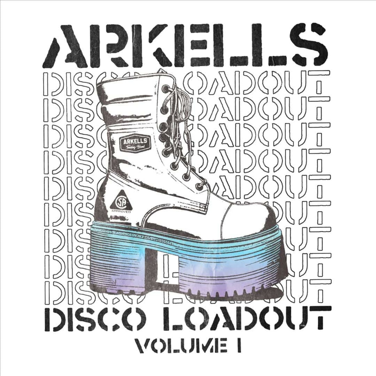 Arkells - Disco Loadout - Limited Ultra-Clear with Sky Blue & Violet Splatter Colored - [Vinyl]
