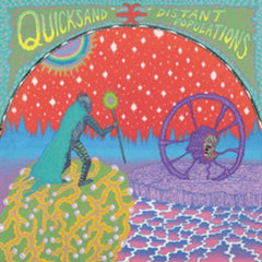 Quicksand - Distant Populations - Purple Cloudy Effect - [Vinyl]
